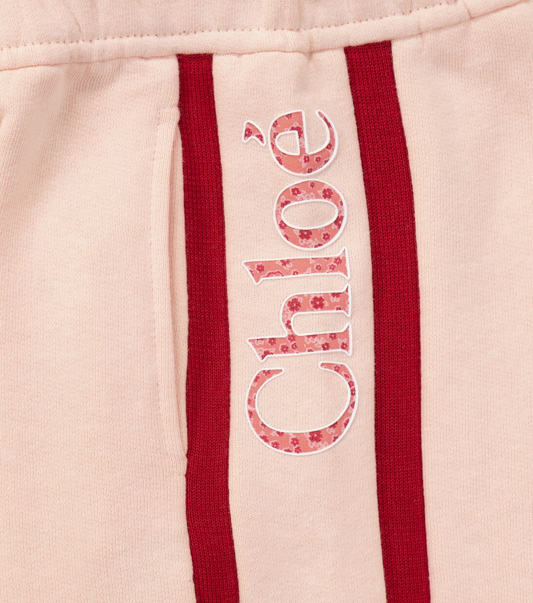 Cotton jersey sweatpants | Chloé Kids