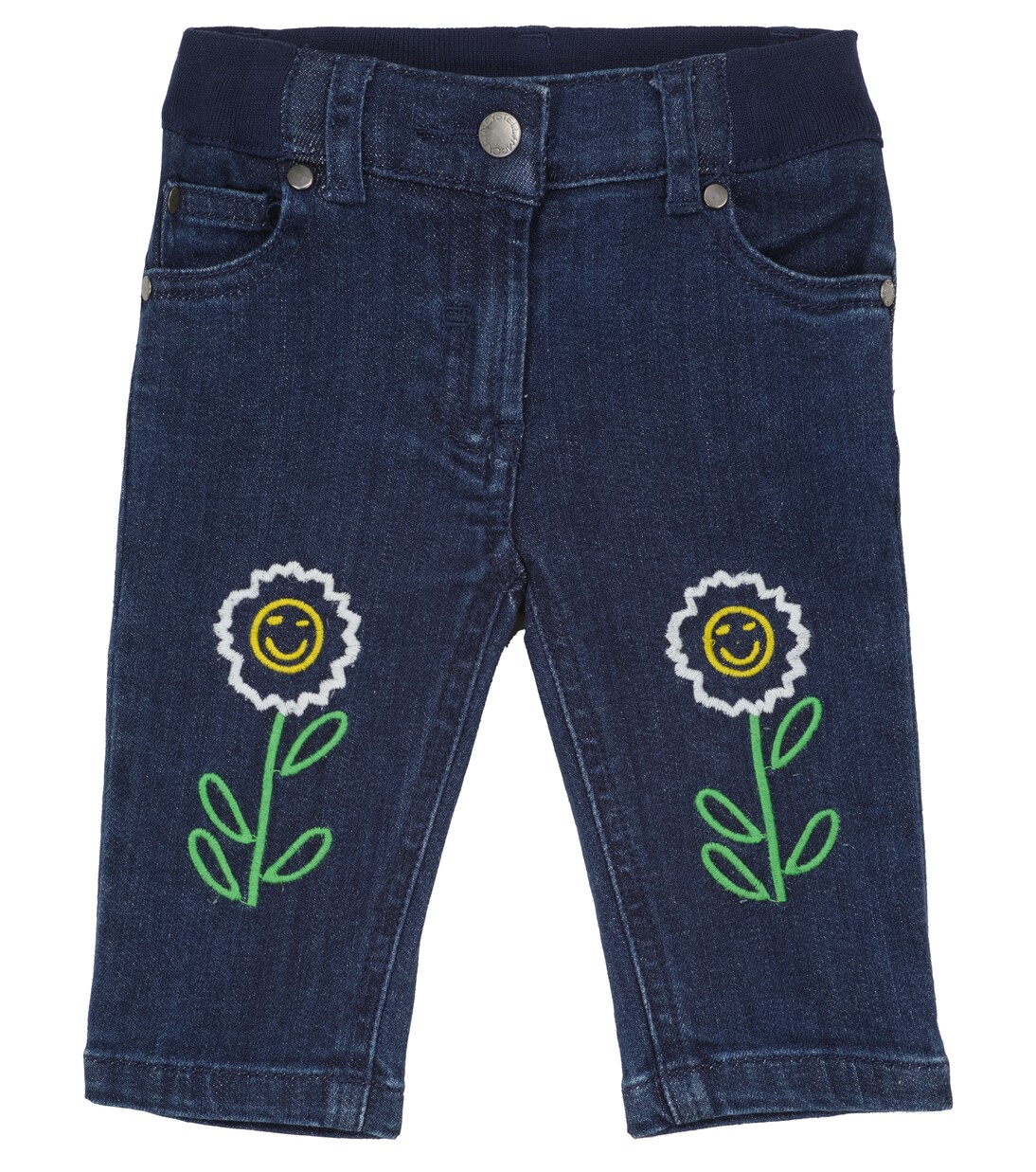 Baby embroidered jeans | Stella McCartney Kids