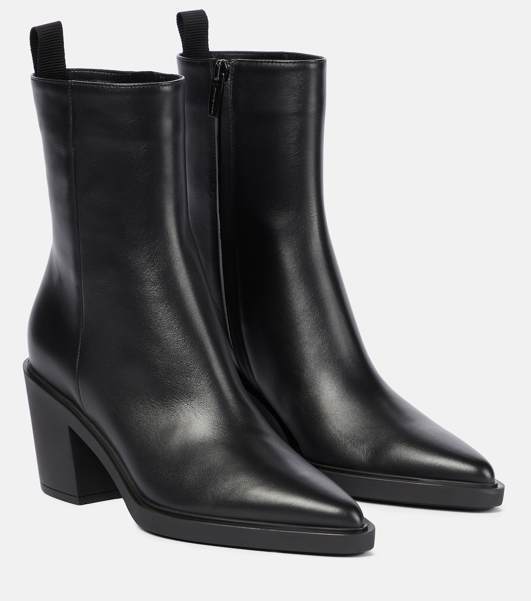 Dylan leather ankle boots | Gianvito Rossi