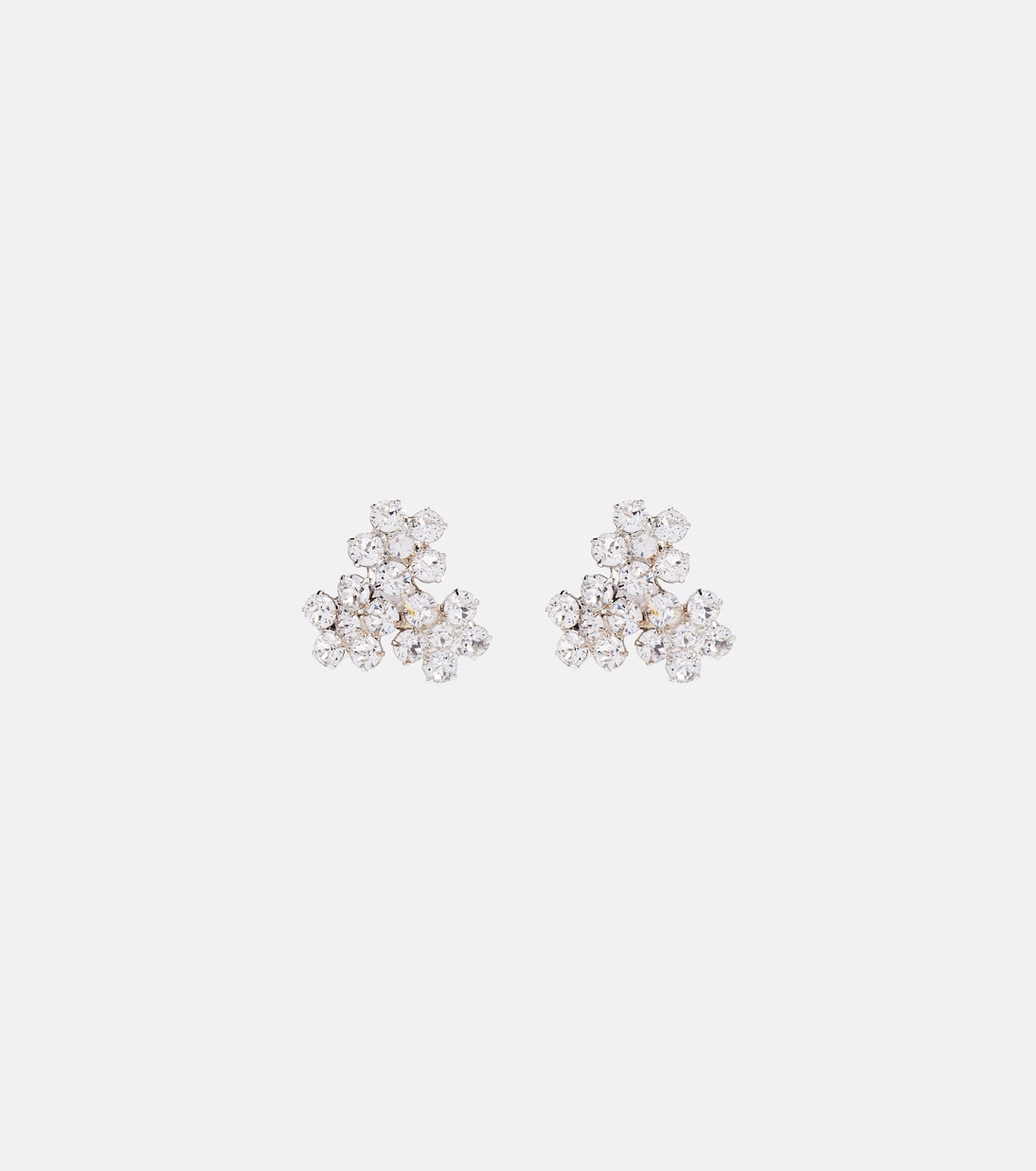 Violet crystal-embellished earrings | Jennifer Behr