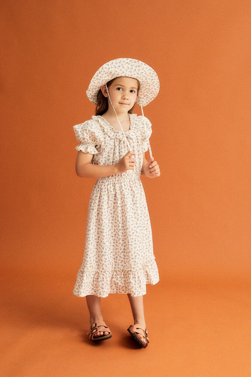 Robe Judah en coton à fleurs | The New Society