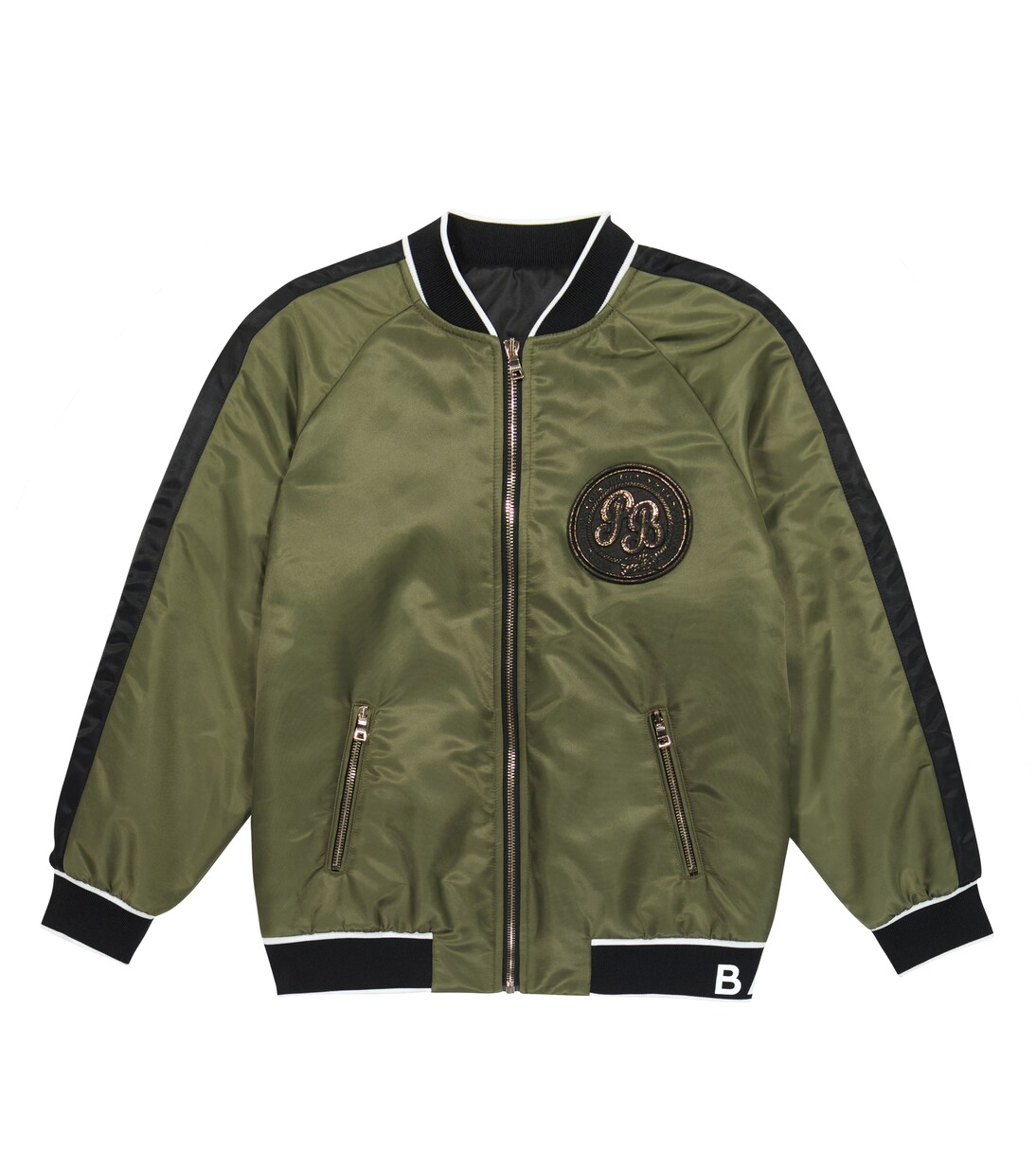Logo bomber jacket | Balmain Kids