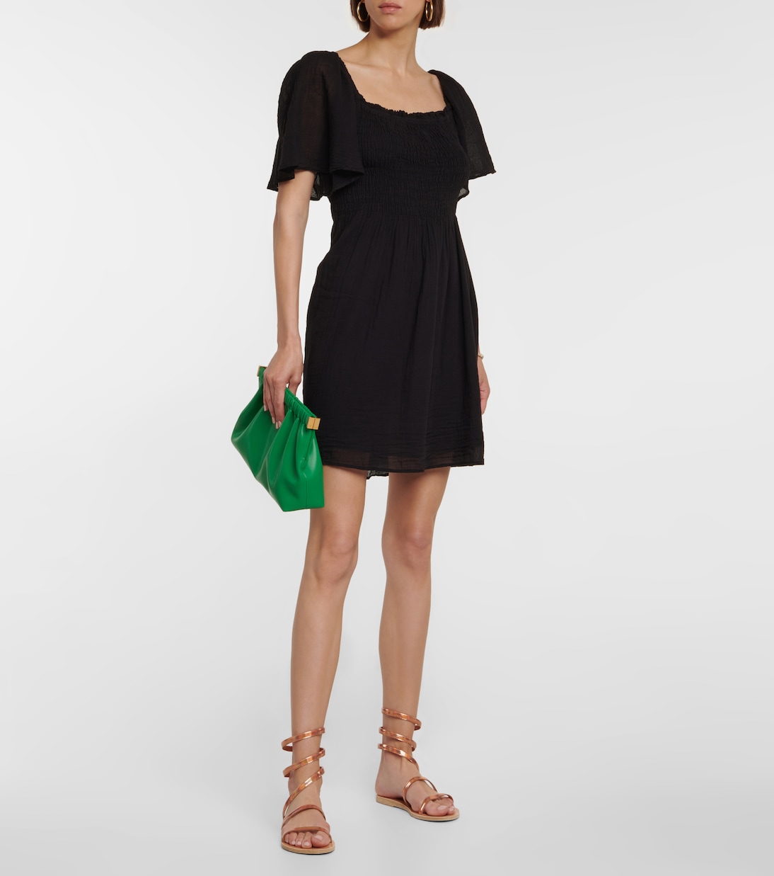 Sandalen Ofis aus Metallic-Leder | Ancient Greek Sandals