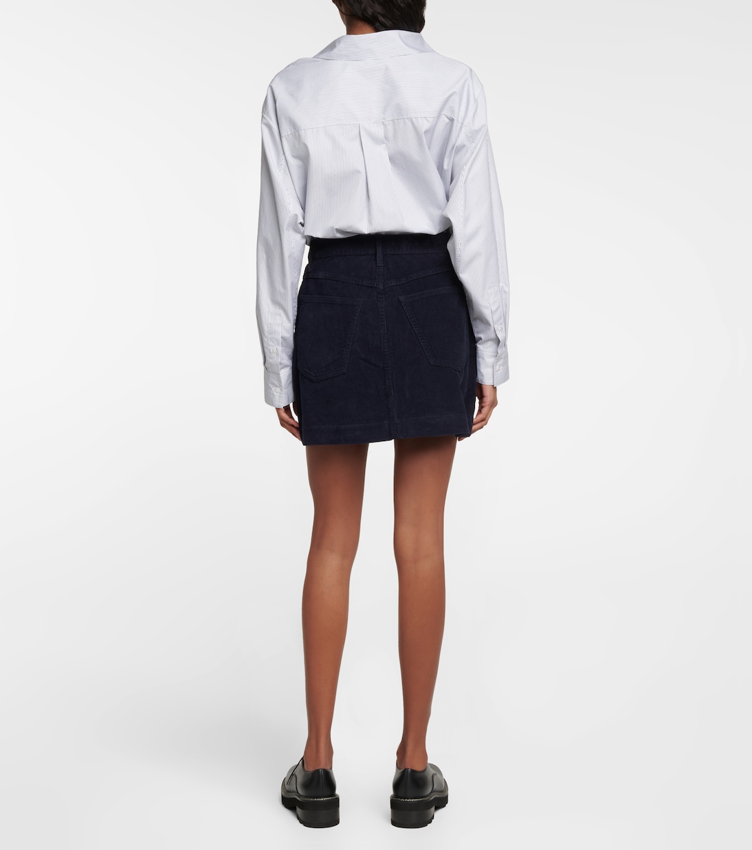 Minirock 70s aus Baumwoll-Cord | Re/Done