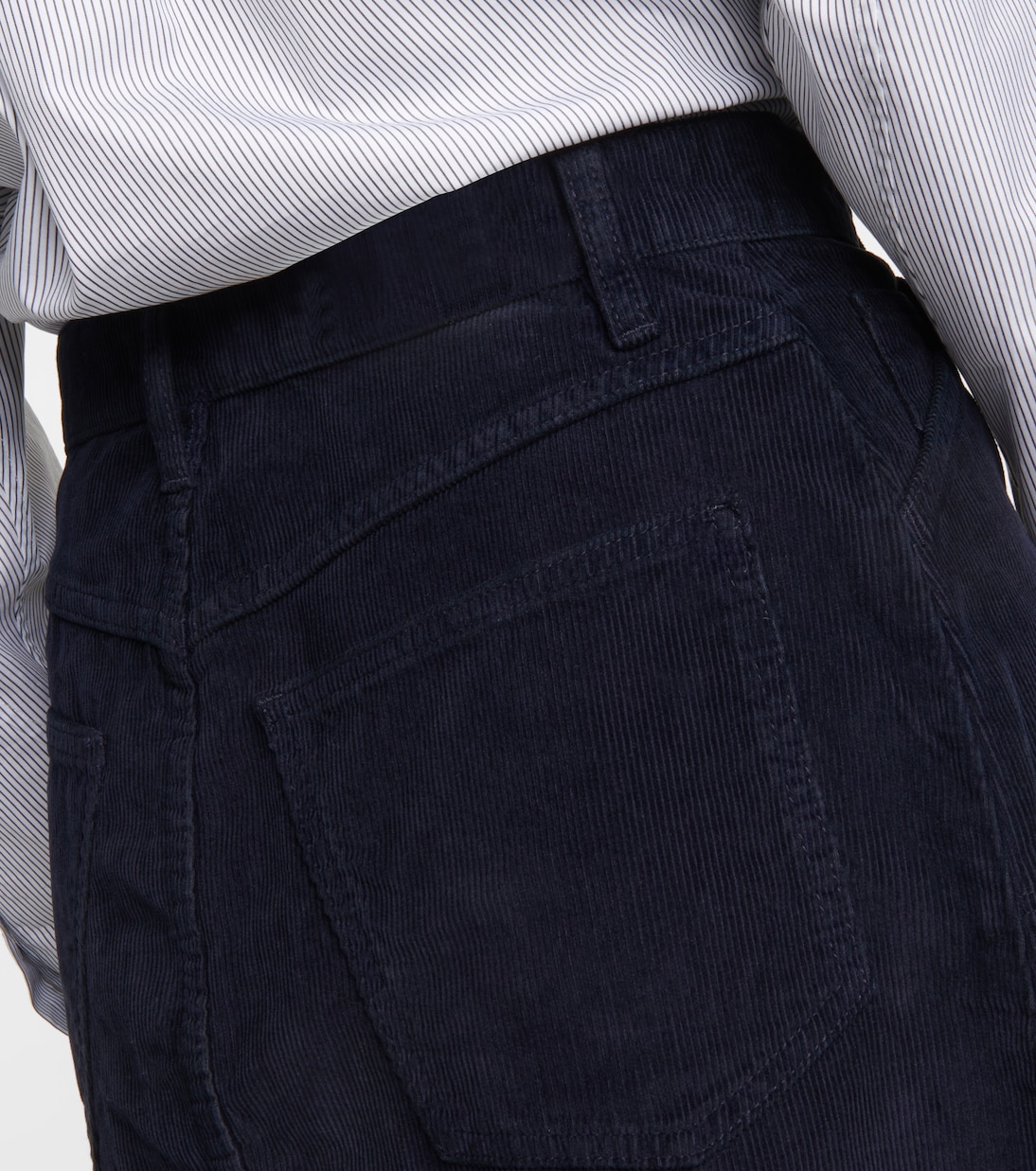 Minirock 70s aus Baumwoll-Cord | Re/Done