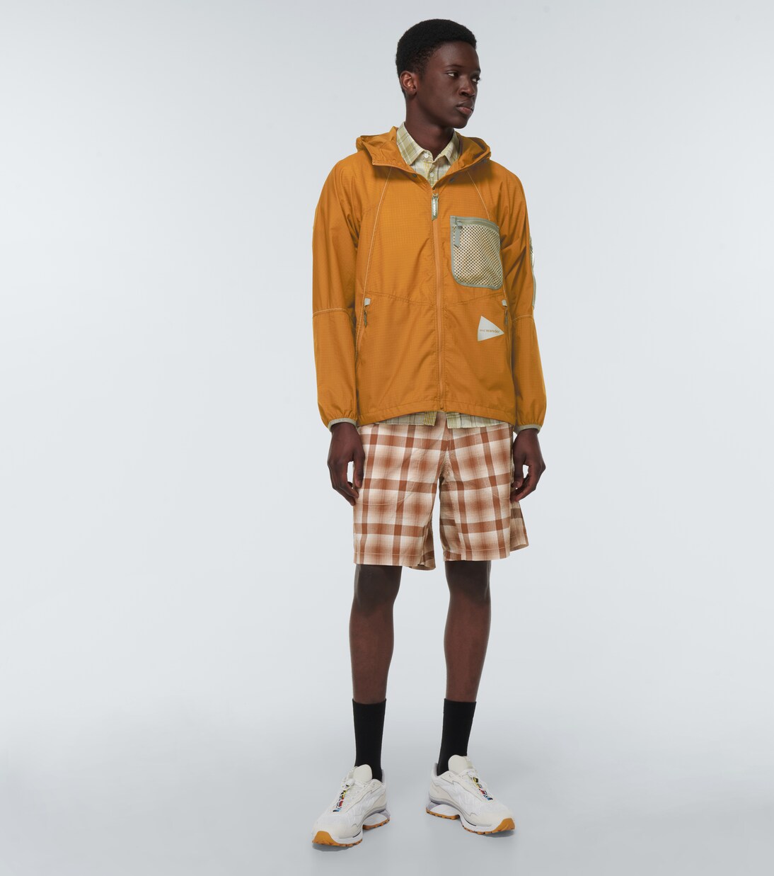 Dry Check shorts | And Wander