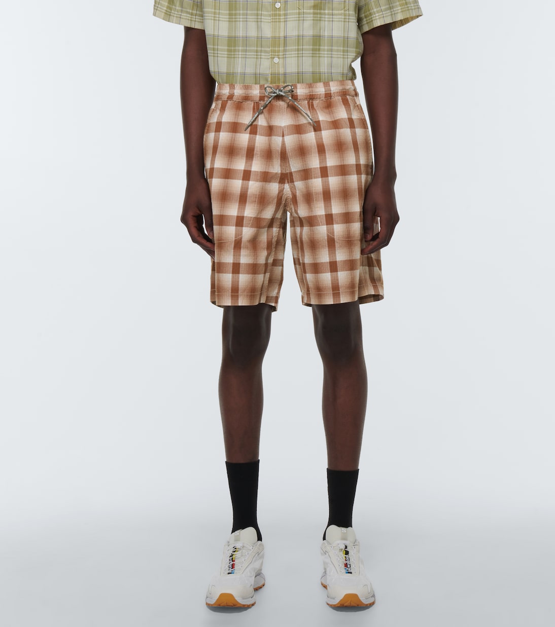 Dry Check shorts | And Wander