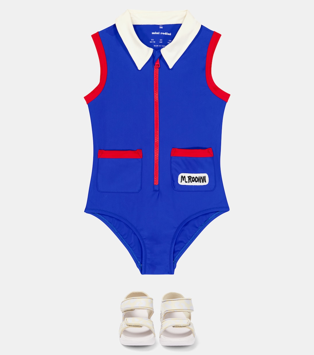 Zipped swimsuit | Mini Rodini
