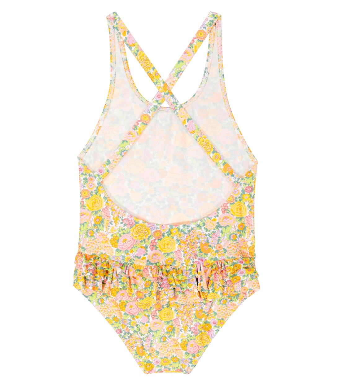 Ruffled floral swimsuit | Tartine et Chocolat