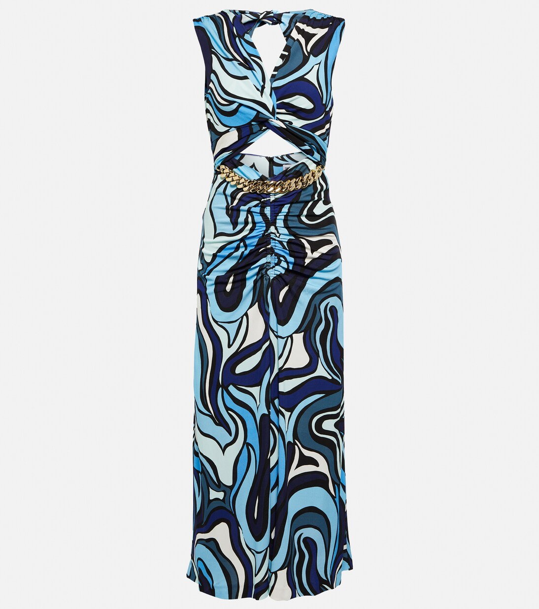 Robe midi Mira imprimée | Rebecca Vallance