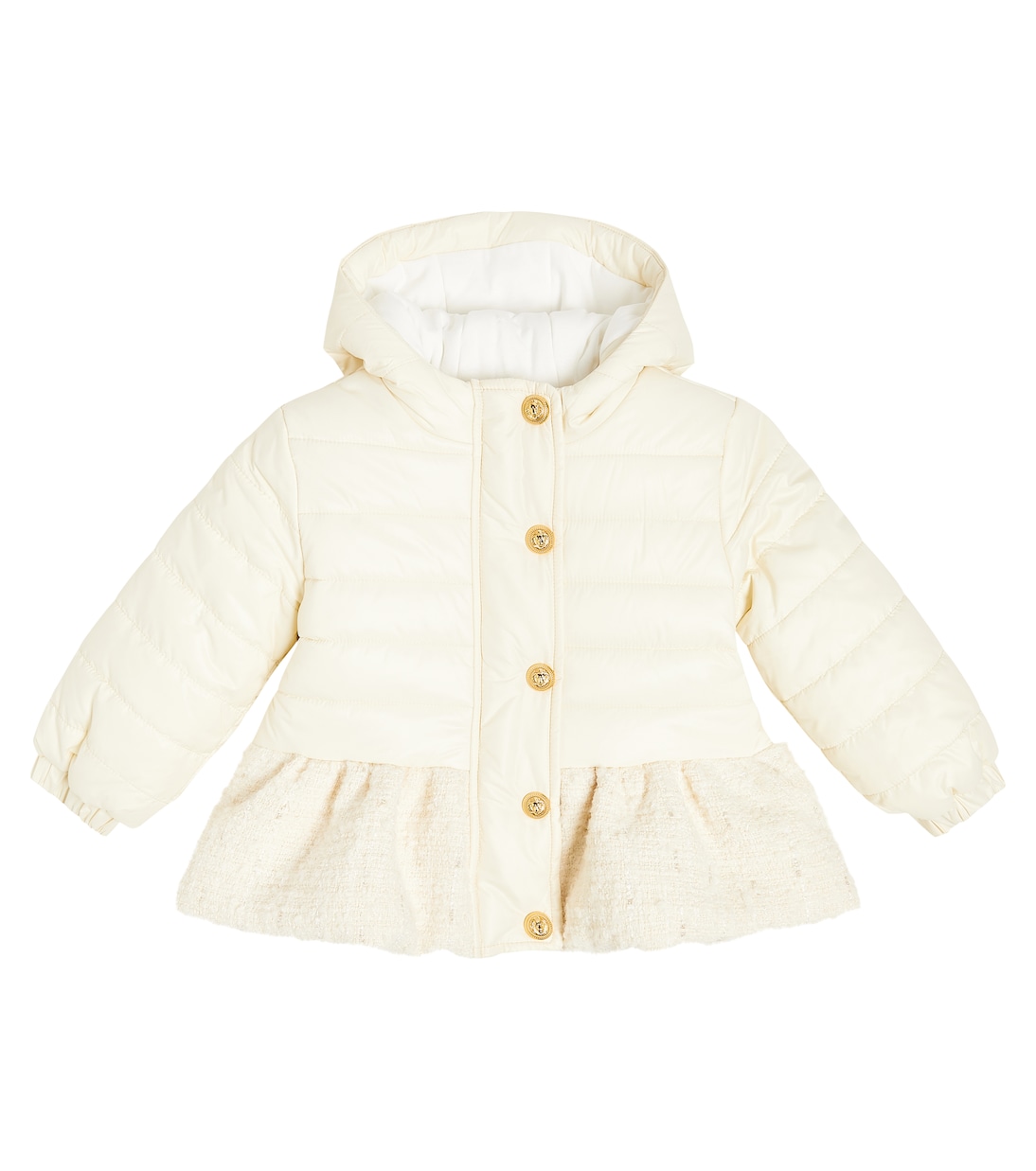 Baby quilted jacket | Balmain Kids
