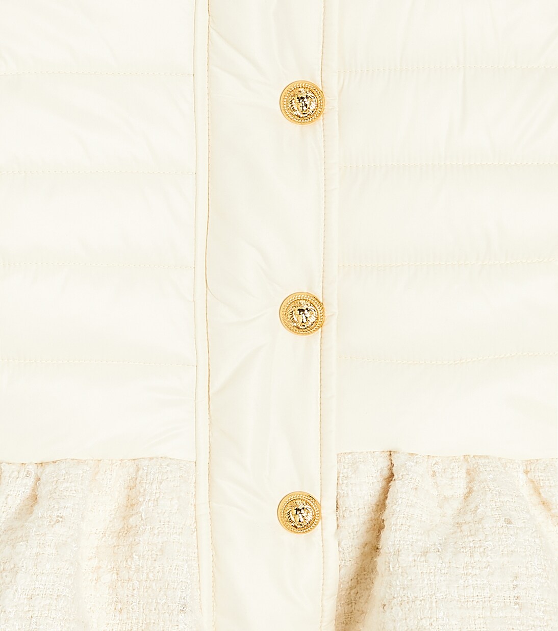 Baby quilted jacket | Balmain Kids