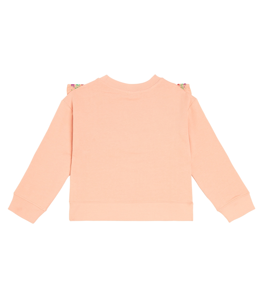 Embroidered cotton jersey sweatshirt | Stella McCartney Kids