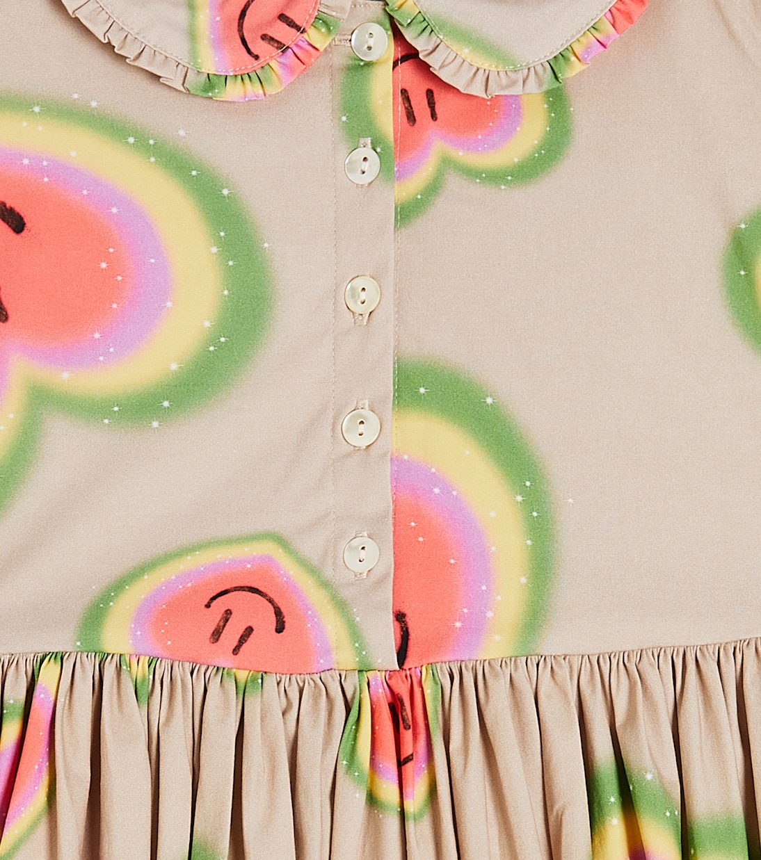 Cady printed poplin dress | Molo