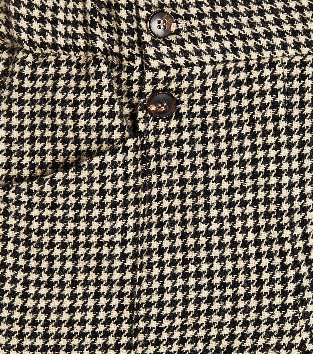 Diplome houndstooth wool-blend shorts | Bonpoint
