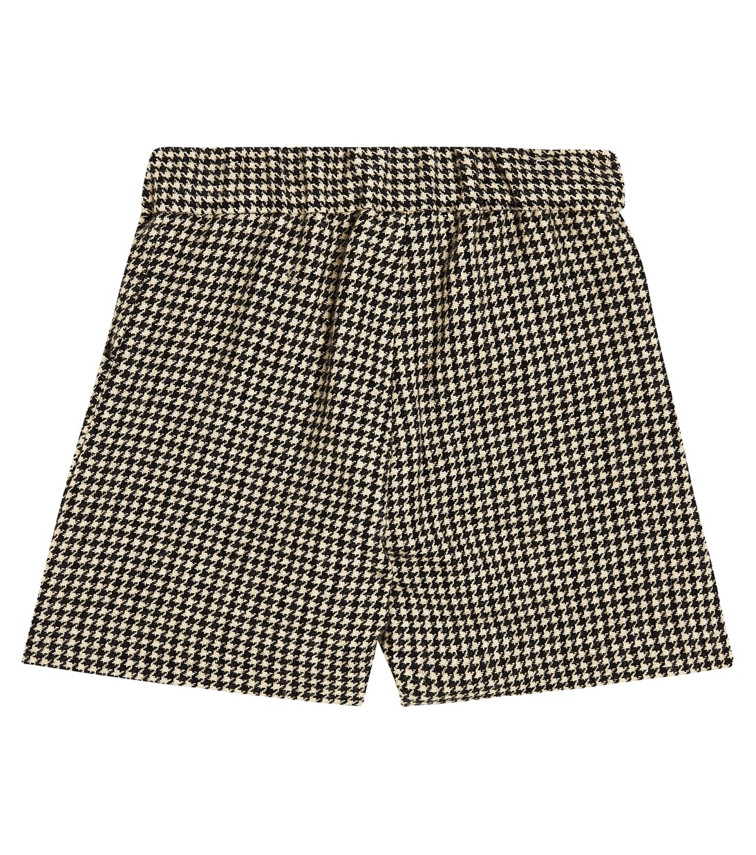 Diplome houndstooth wool-blend shorts | Bonpoint