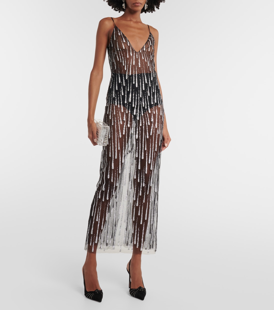 Verziertes Maxikleid | Rodarte