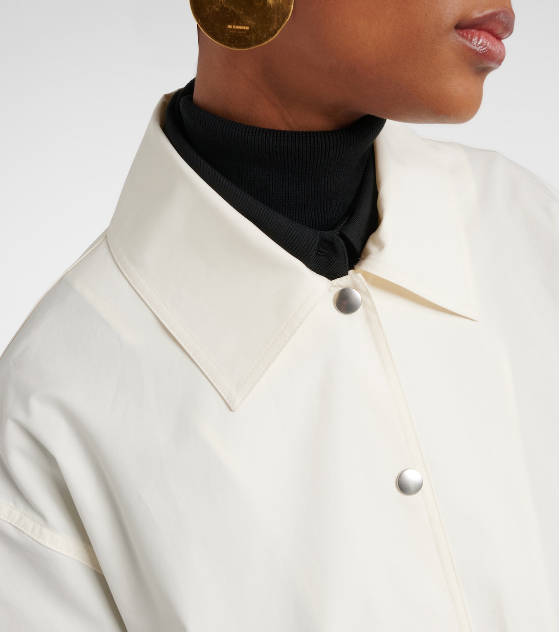Hemdjacke aus Baumwolle | Jil Sander