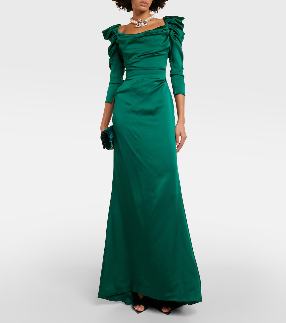 Robe Astral aus Satin | Vivienne Westwood