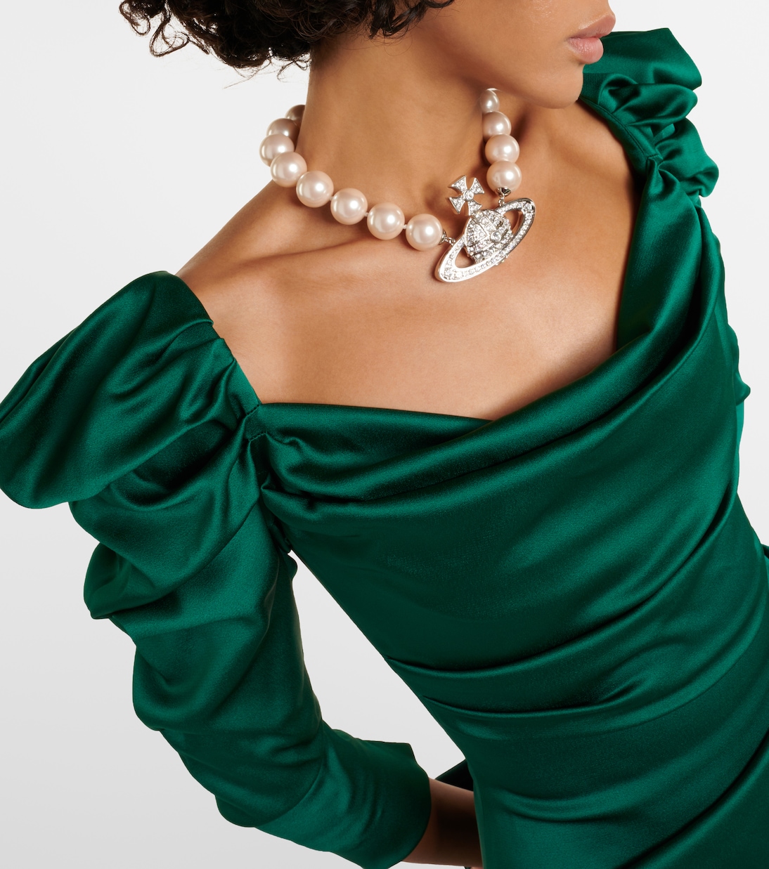 Robe Astral aus Satin | Vivienne Westwood