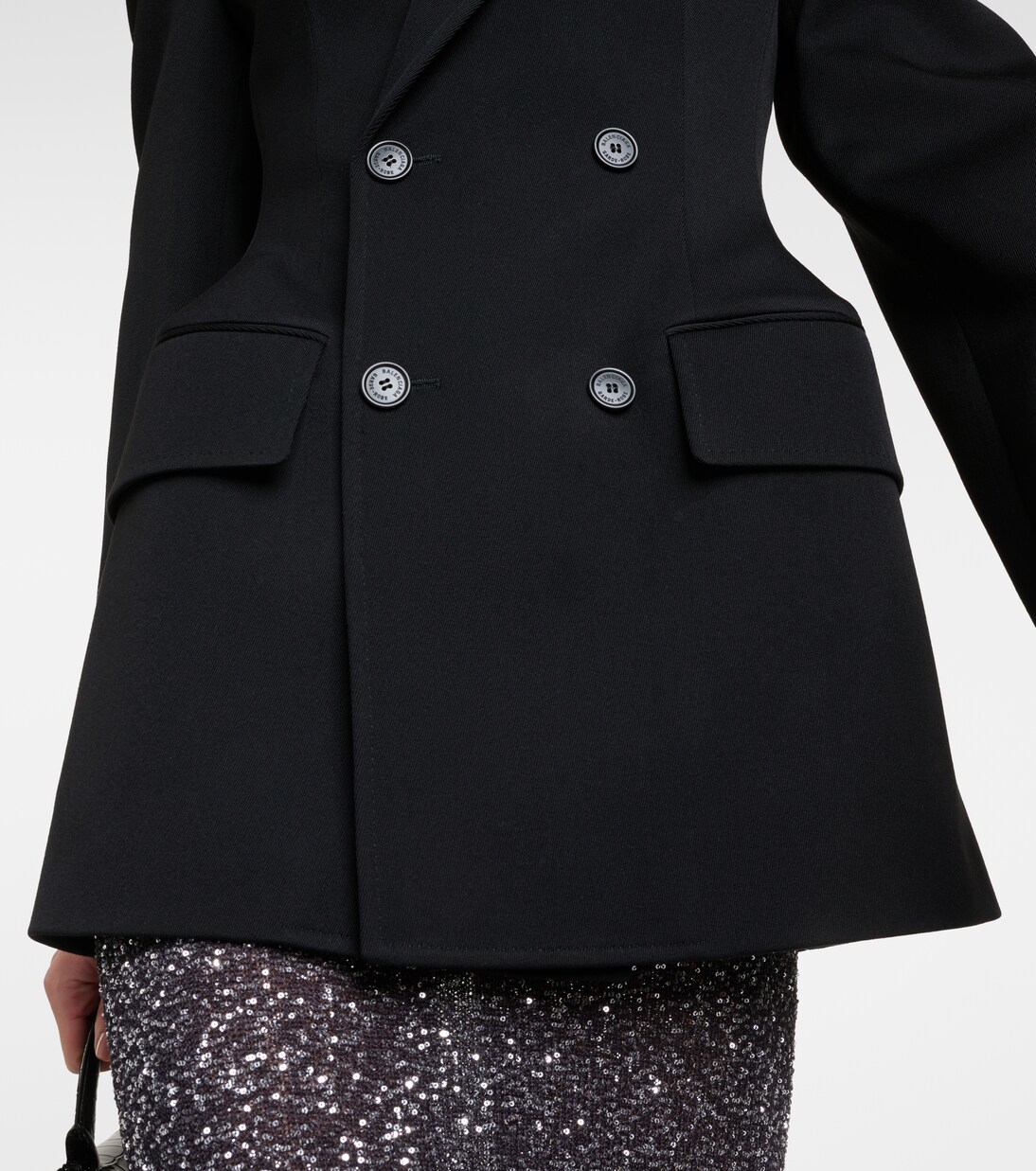 Blazer Hourglass de lana | Balenciaga
