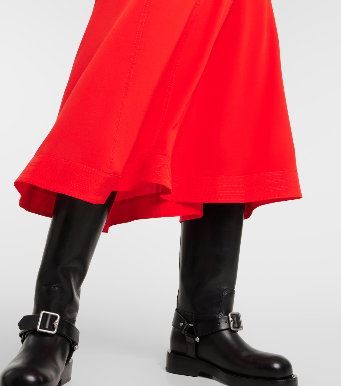 Midikleid Sophisticated Volumes aus Seide | Dorothee Schumacher