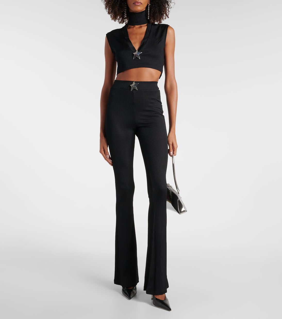 Cropped-Top Star Stud | Area