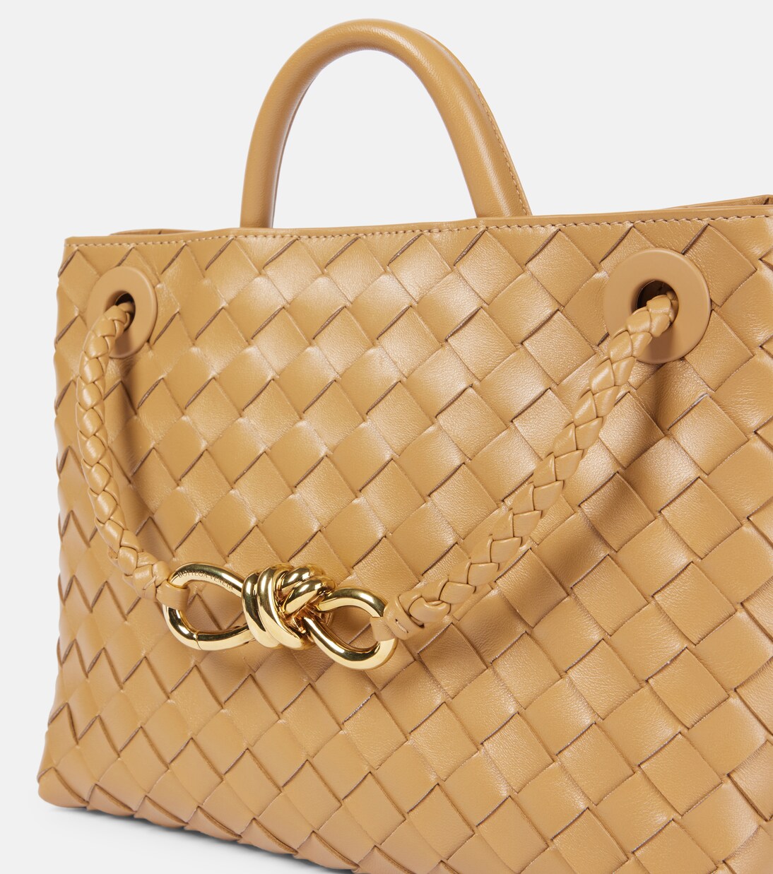 Sac Andiamo Small en cuir Intrecciato  | Bottega Veneta