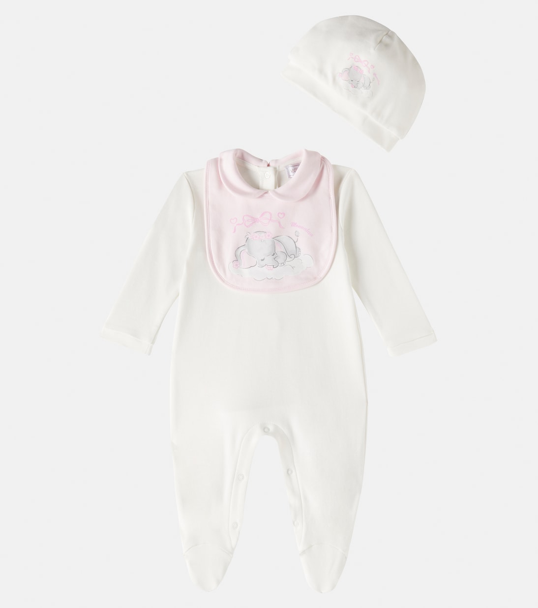 Baby printed cotton set  | Monnalisa