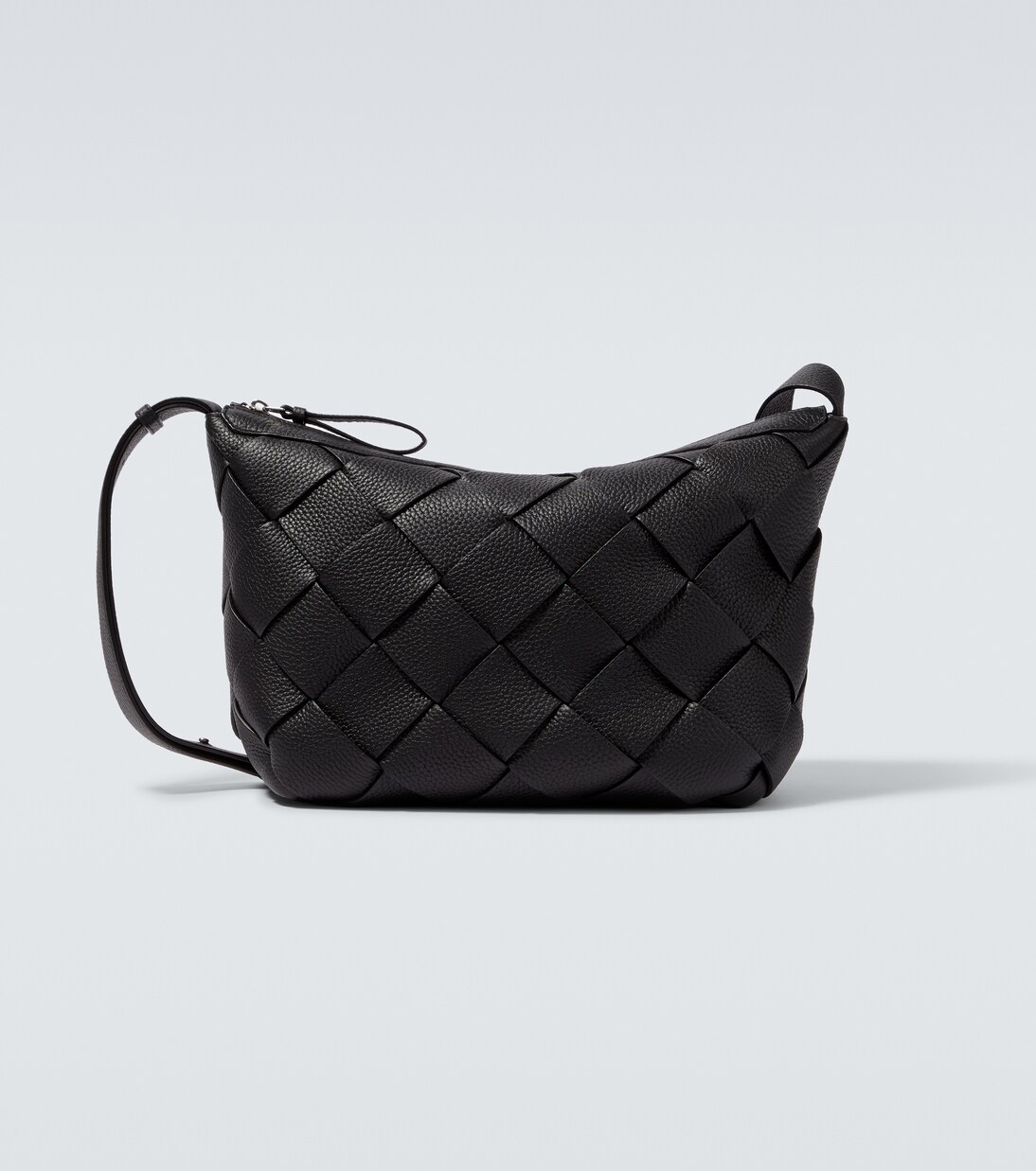 Diago Intreccio leather shoulder bag | Bottega Veneta