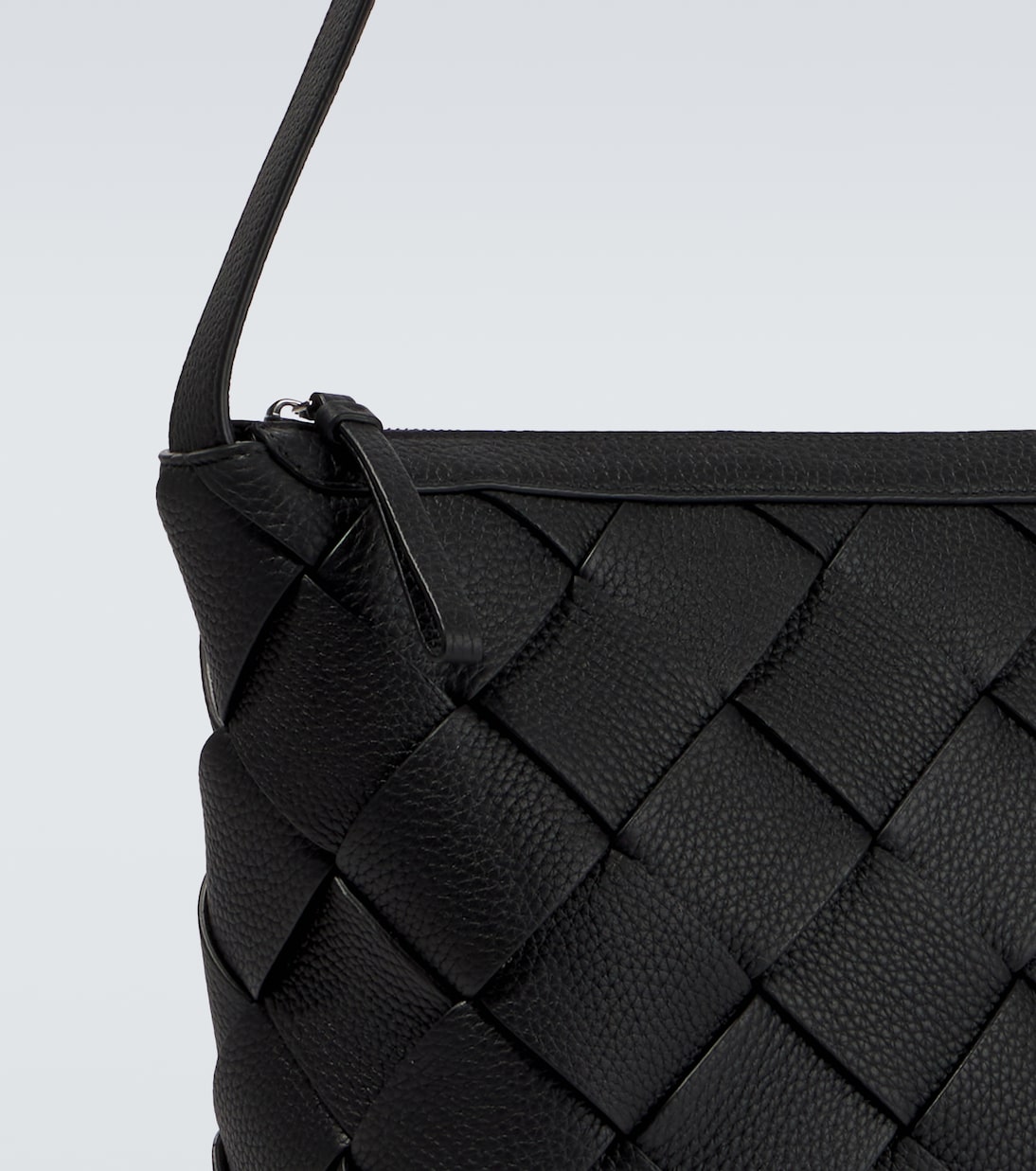 Diago Intreccio leather shoulder bag | Bottega Veneta