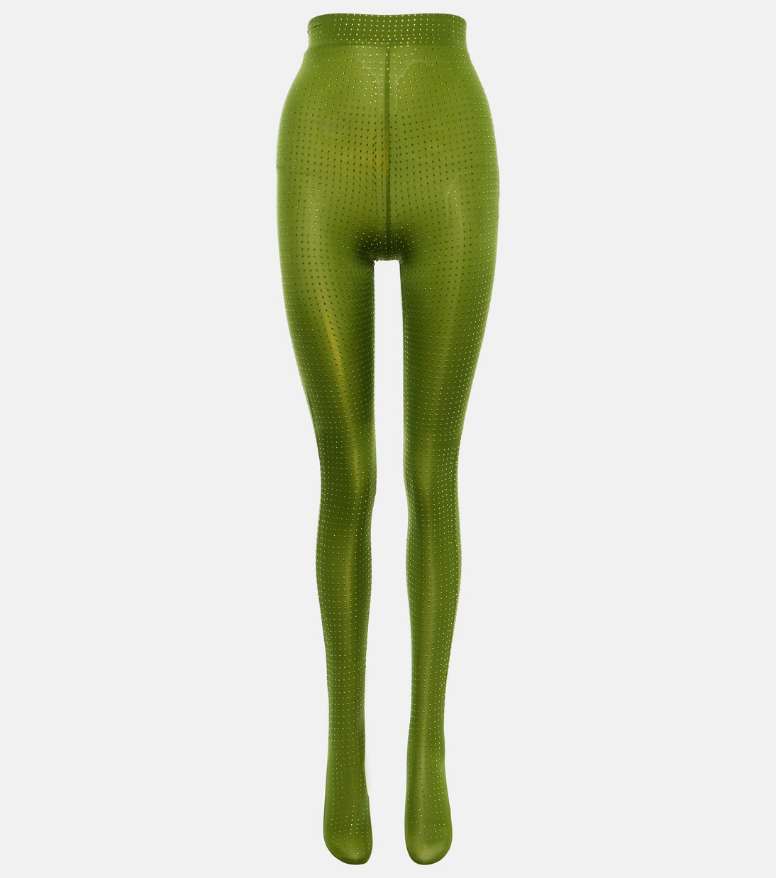 Crystal-embellished jersey tights | Alex Perry