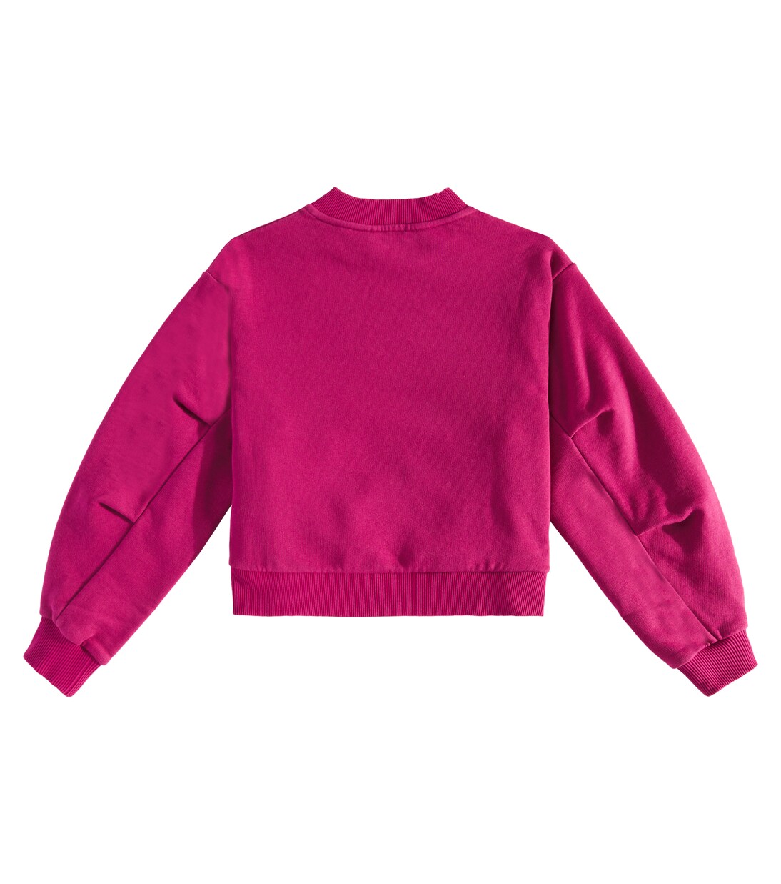 DG embroidered cotton jersey sweatshirt | Dolce&Gabbana Kids