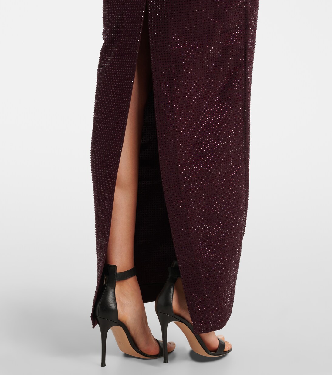 Robe longue à cristaux | Roland Mouret