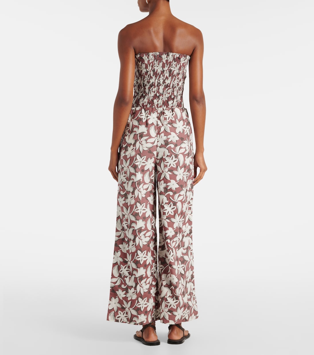 Pantalon ample Freja en coton à fleurs | Faithfull