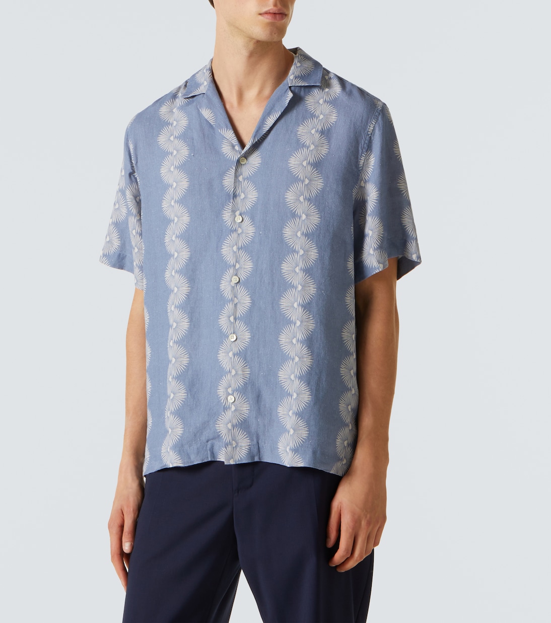 Chemise Roberto imprimée en lin | Frescobol Carioca