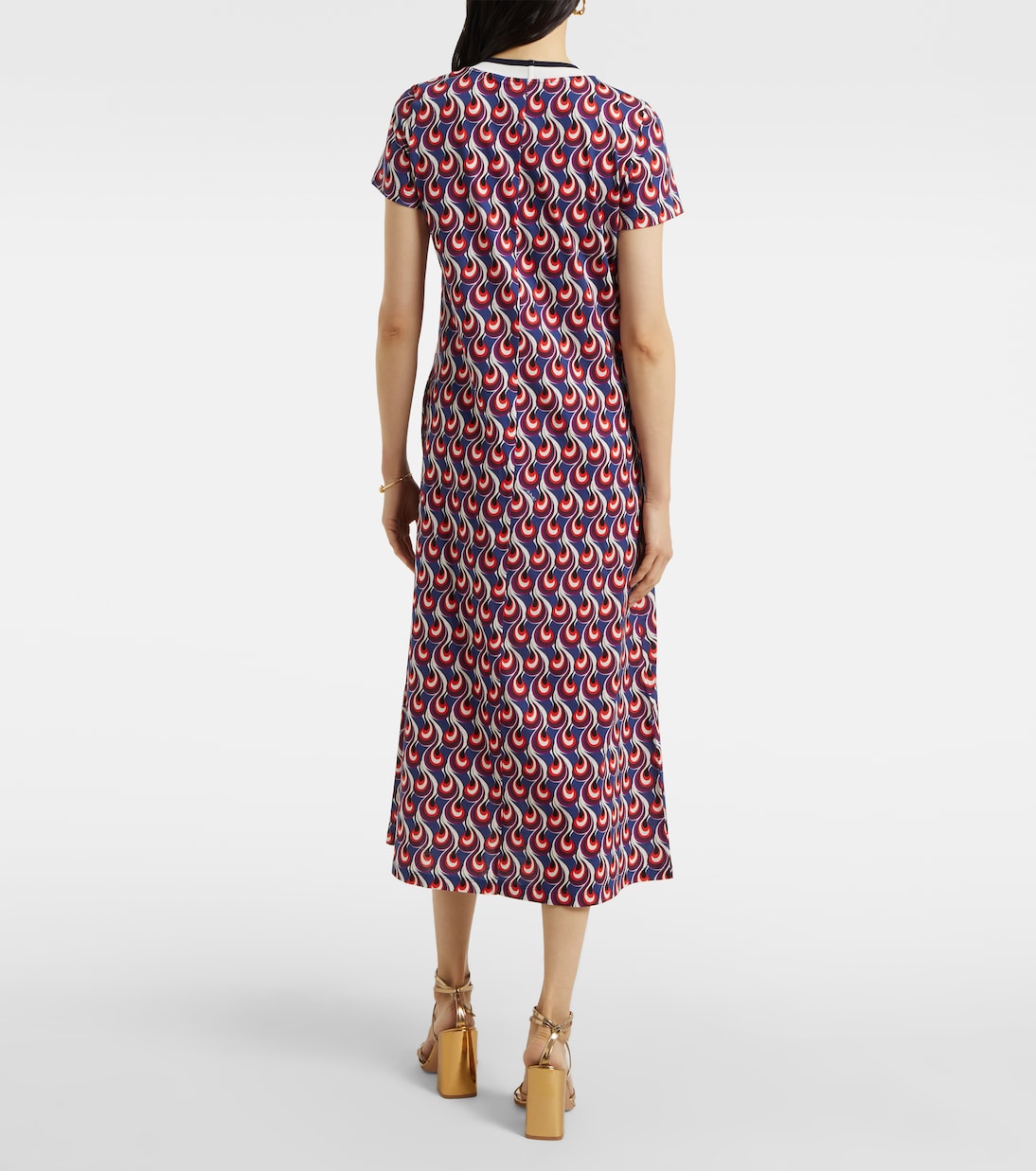 Abito midi Swing Sporty in jersey | La DoubleJ