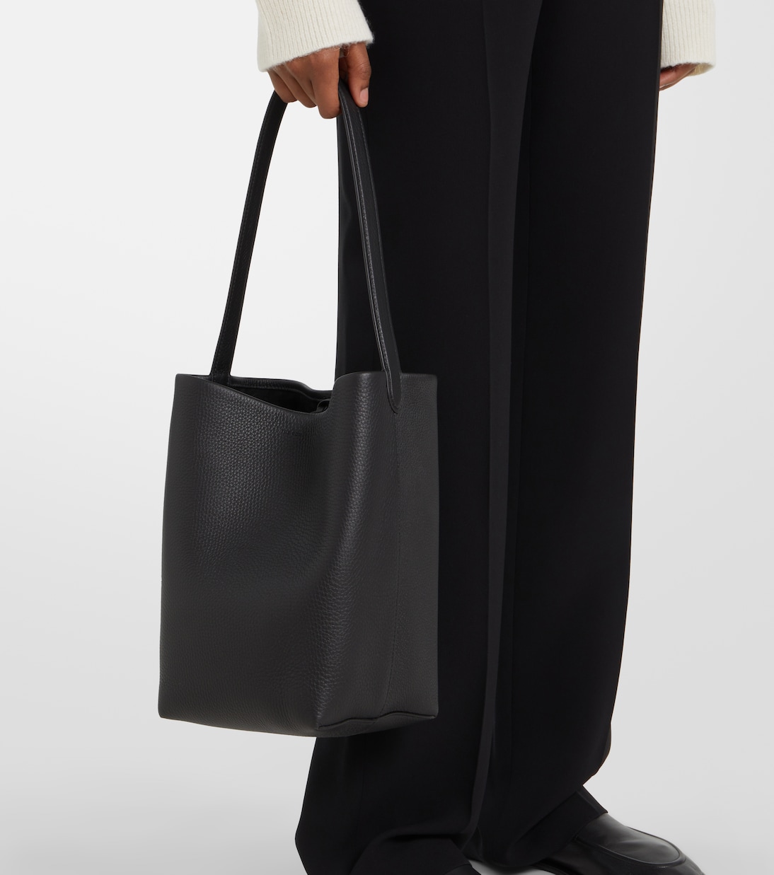 Sac N/S Park Medium en cuir | The Row