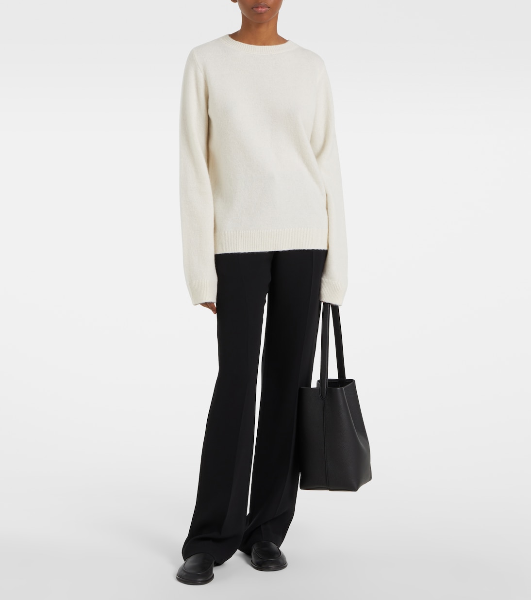 Sac N/S Park Medium en cuir | The Row