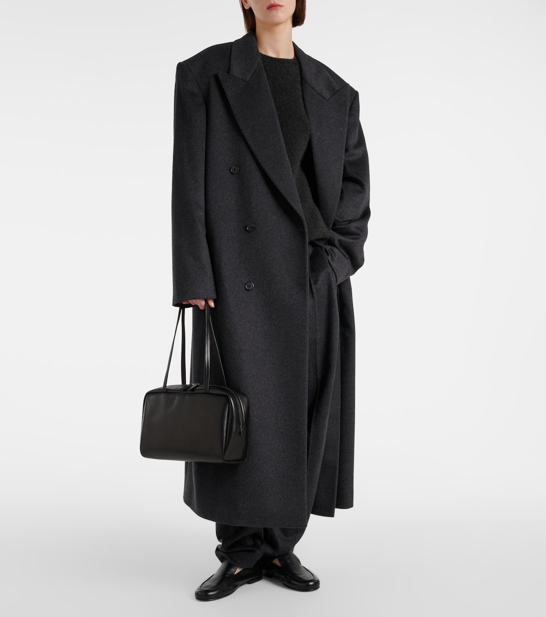 Schultertasche Astra aus Leder | The Row