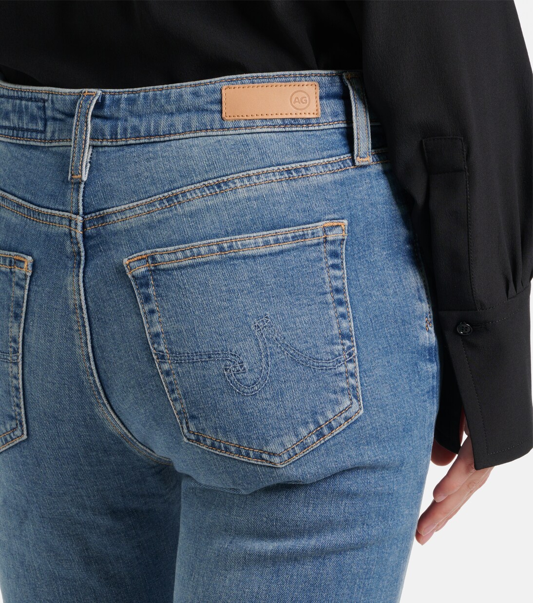 High-Rise Slim Jeans Mari | AG Jeans