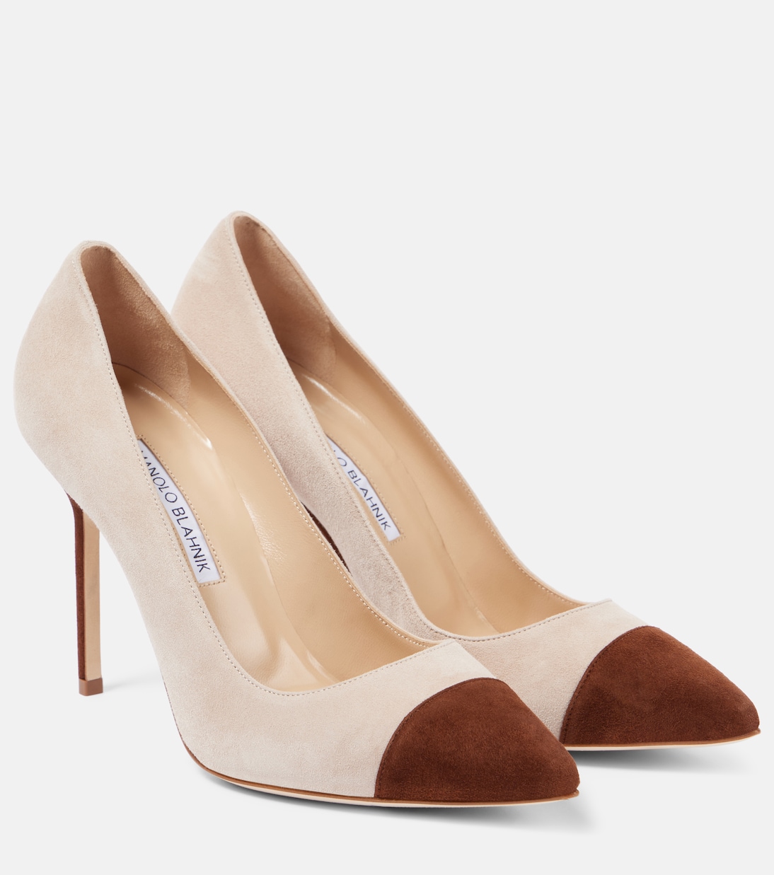 Pumps Capcour 105 aus Veloursleder | Manolo Blahnik