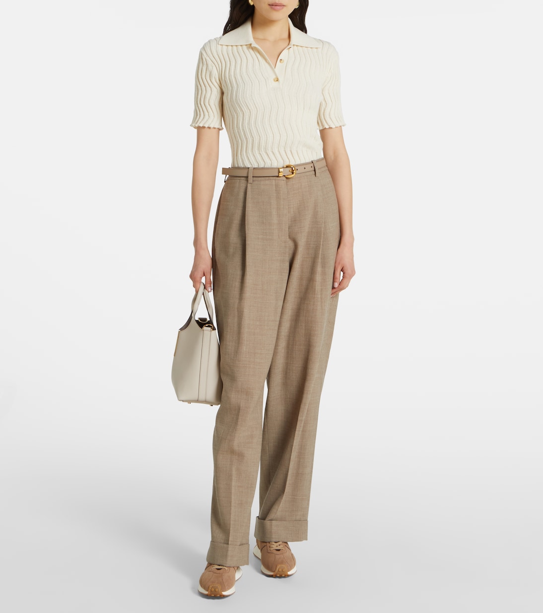 Sneakers T Vintage aus Veloursleder | Tod's