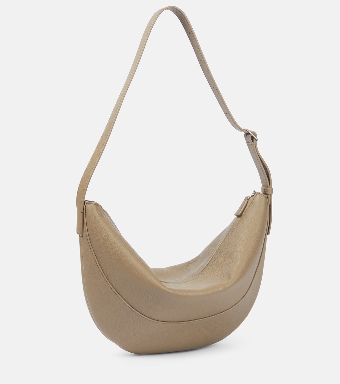 Jouve Small leather shoulder bag | The Row