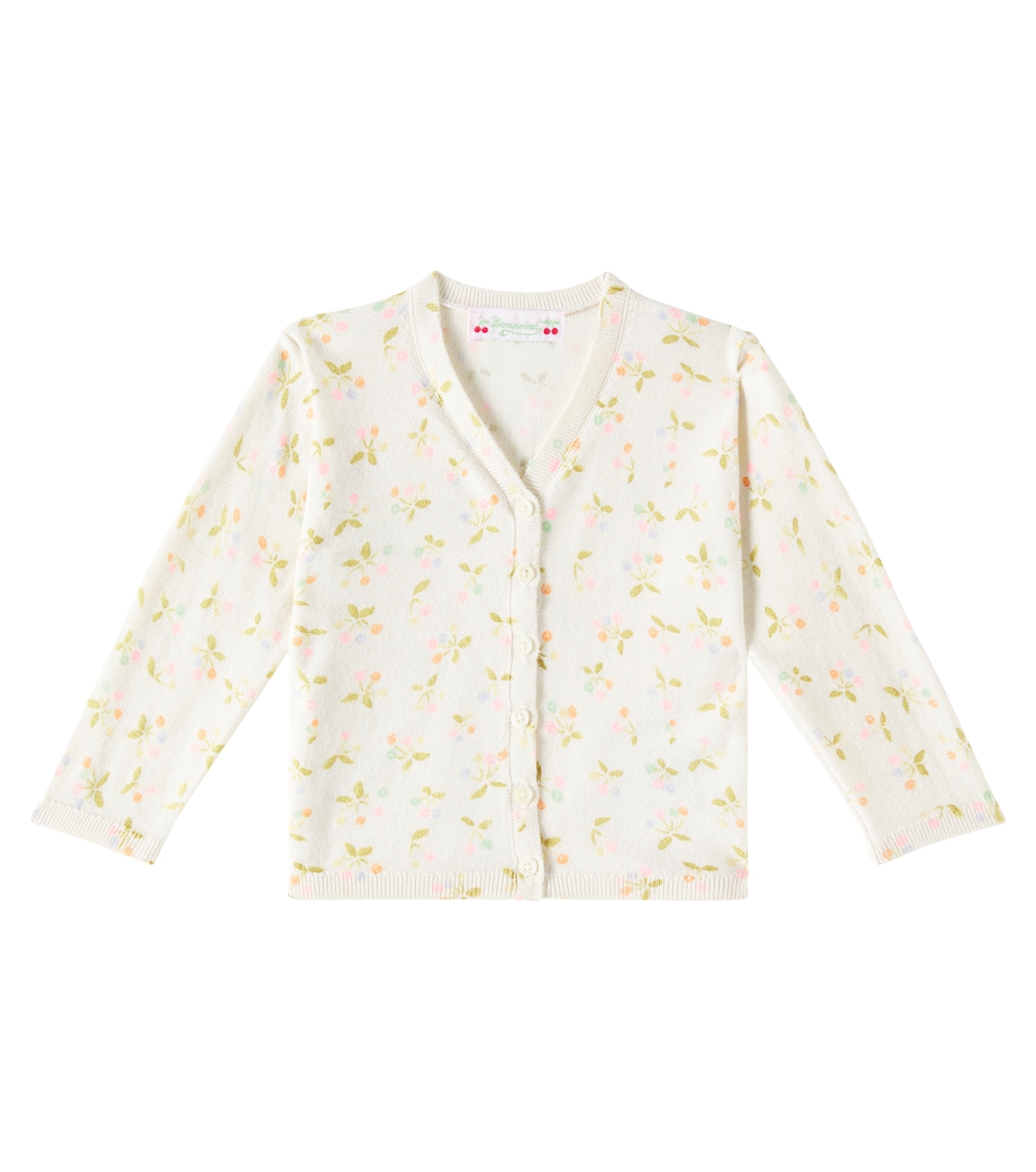 Baby Azia cotton cardigan | Bonpoint