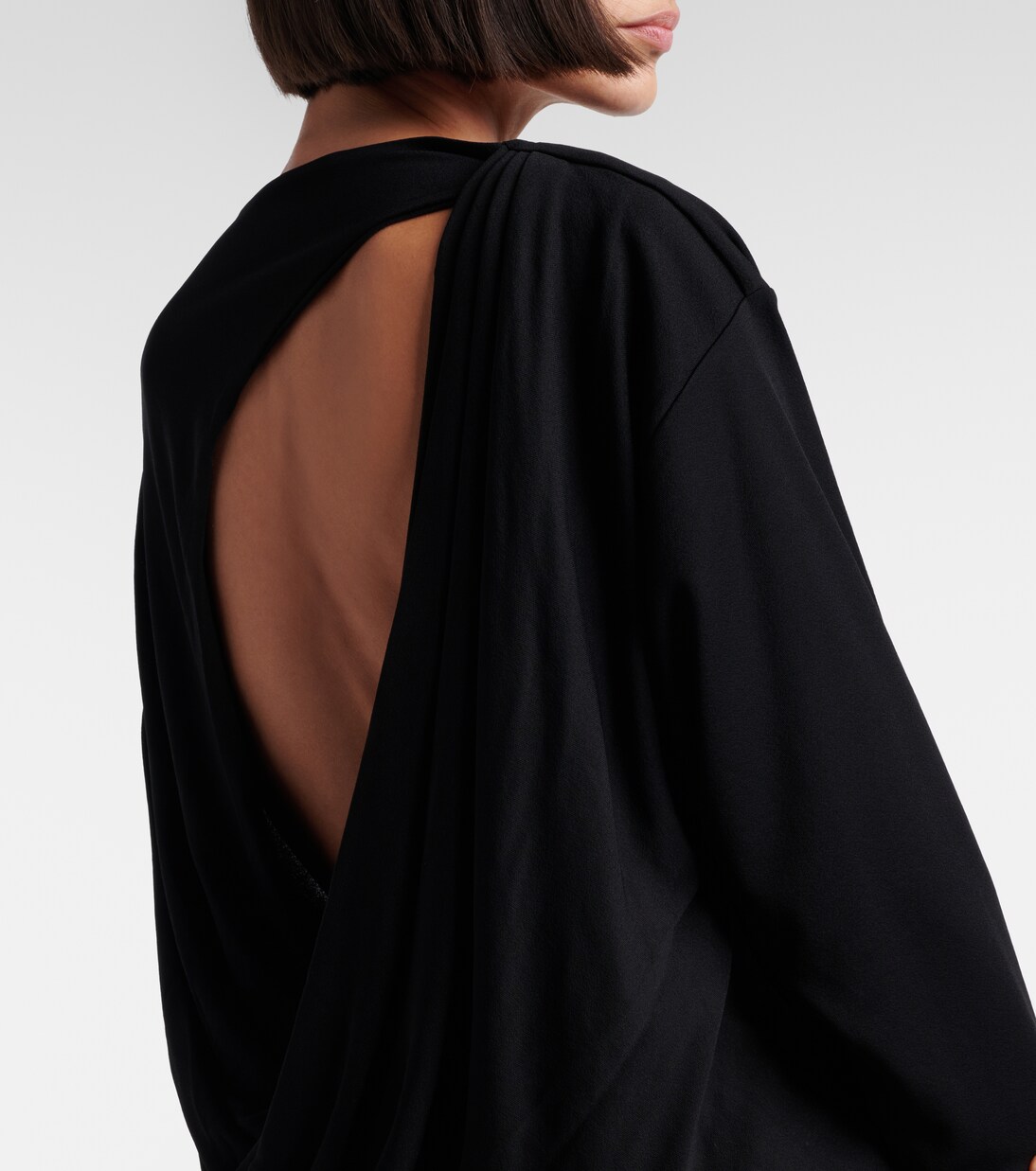 Croisière draped jersey minidress | Jacquemus