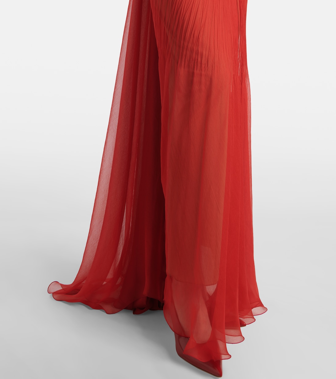 Ariadne cutout lace-trimmed gown | Maria Lucia Hohan