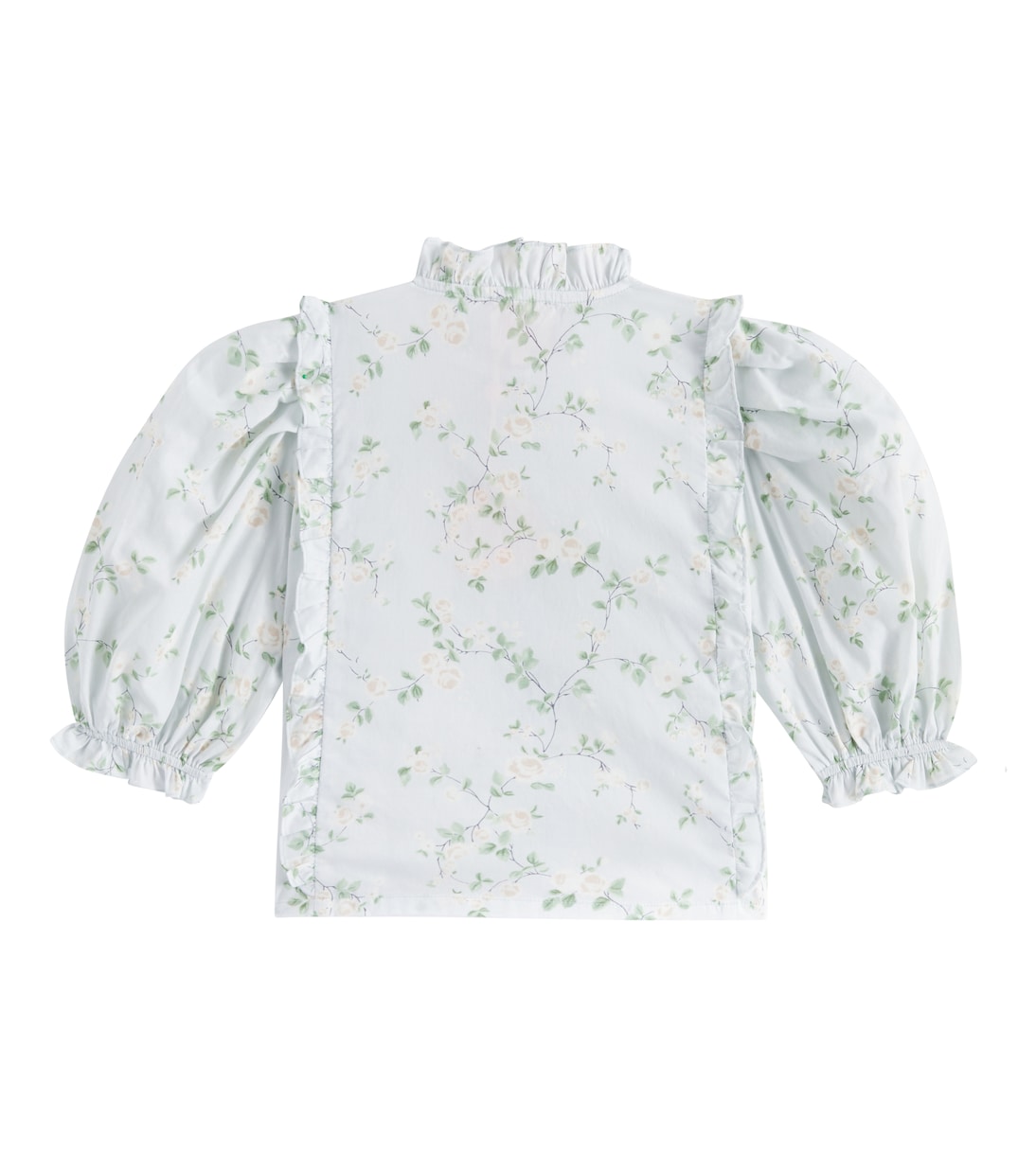 Bedruckte Bluse aus Baumwoll-Voile | Petite Amalie  