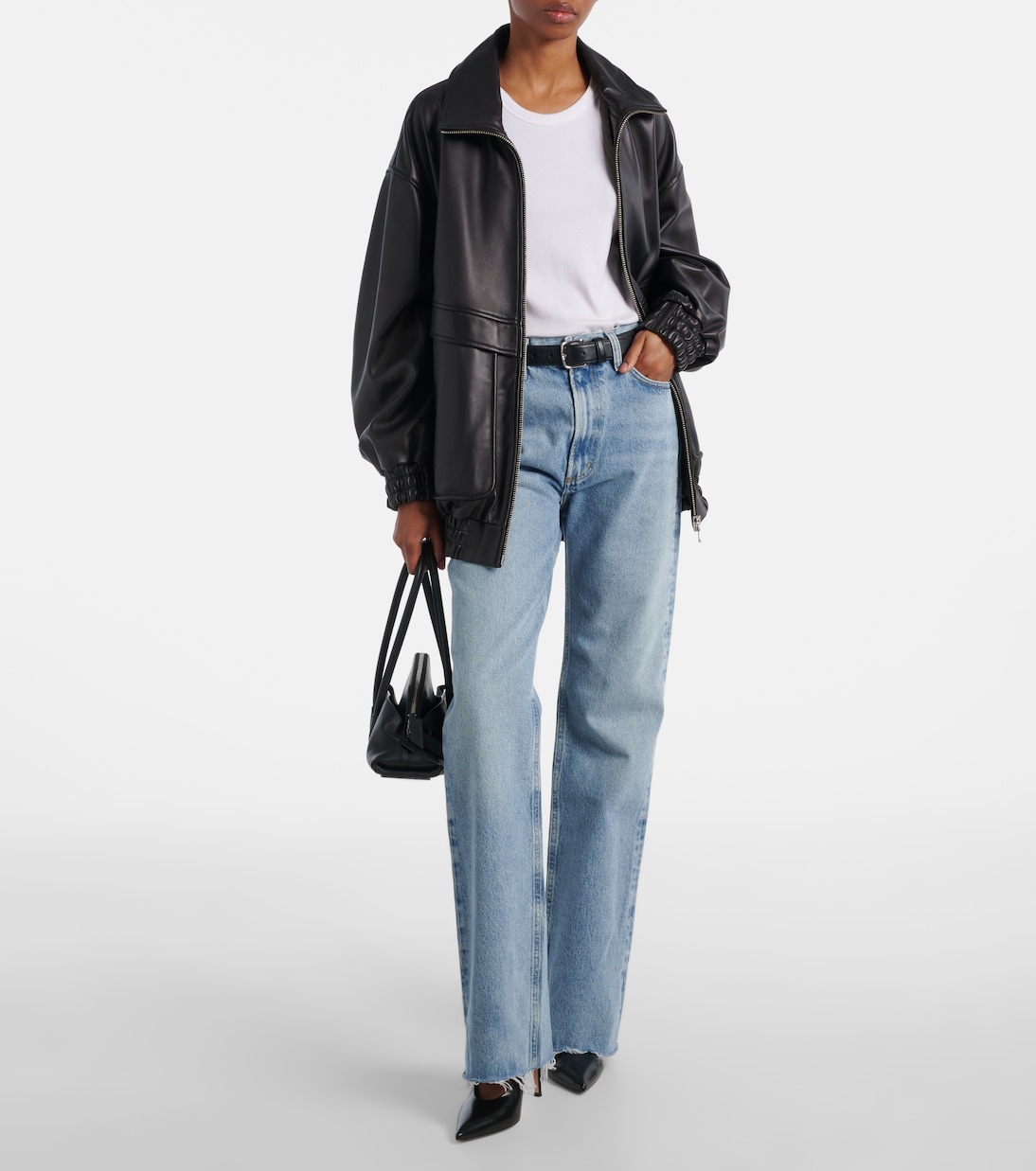 Jean flare Leena à taille haute | Agolde