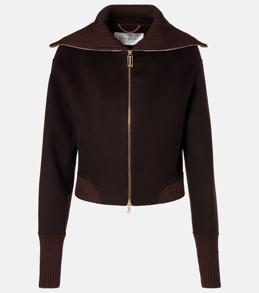 Bomber in lana e cashmere | Victoria Beckham